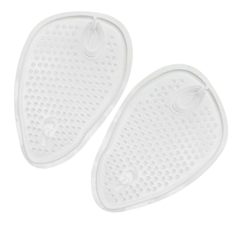 Cushioning Insoles for High Heels Massaging Insoles Prevent Rubbing for Men Transparent Gel Pads 4pairs