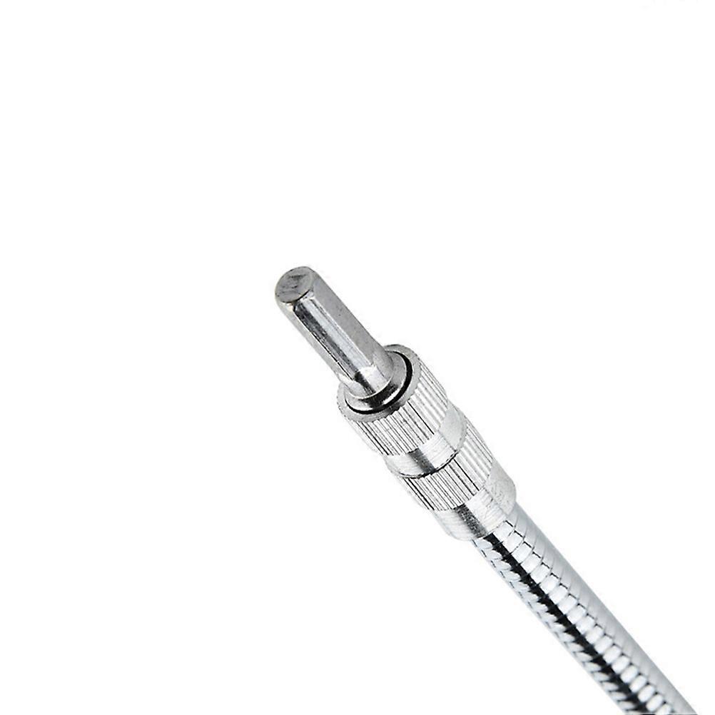Rechargeable Drill Extension Hose for Electric Screwdriver 400mm Silver
