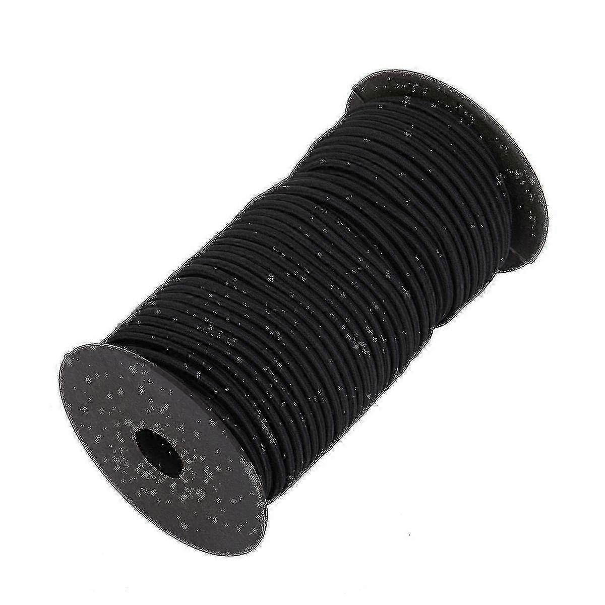 4mm Round Elastic Cord, 4mm Wide Elastic Band for Crafts and Sewing