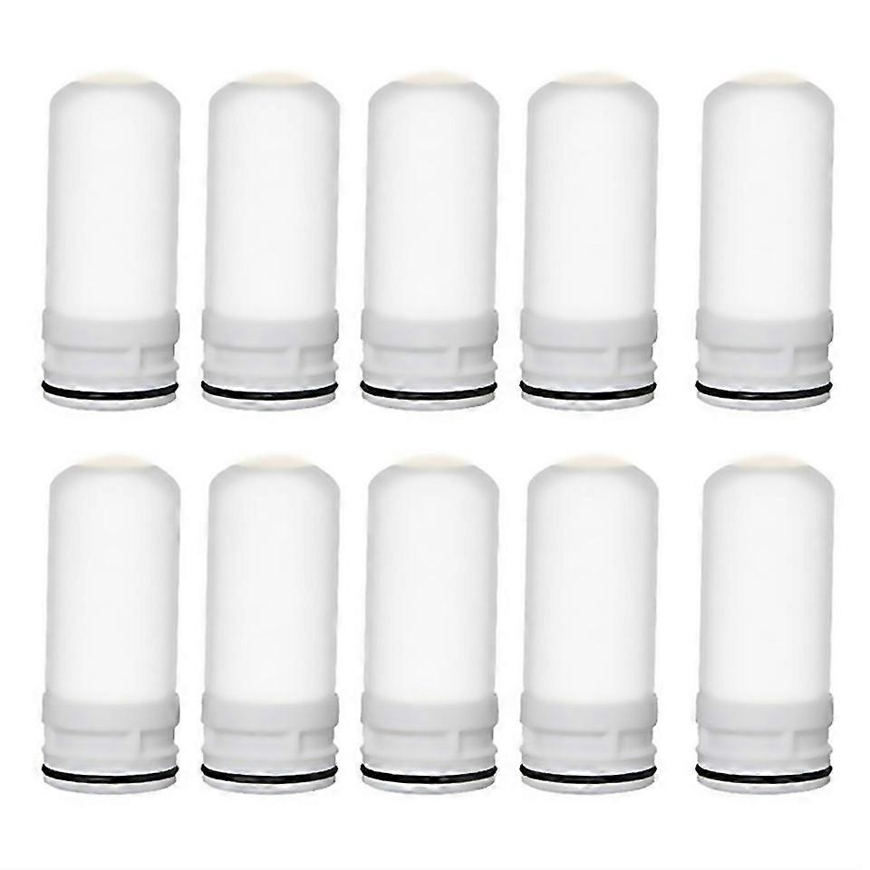 For 10 Pcs Faucet Water Filter Ceramic Cartridge Remove Practical Durable
