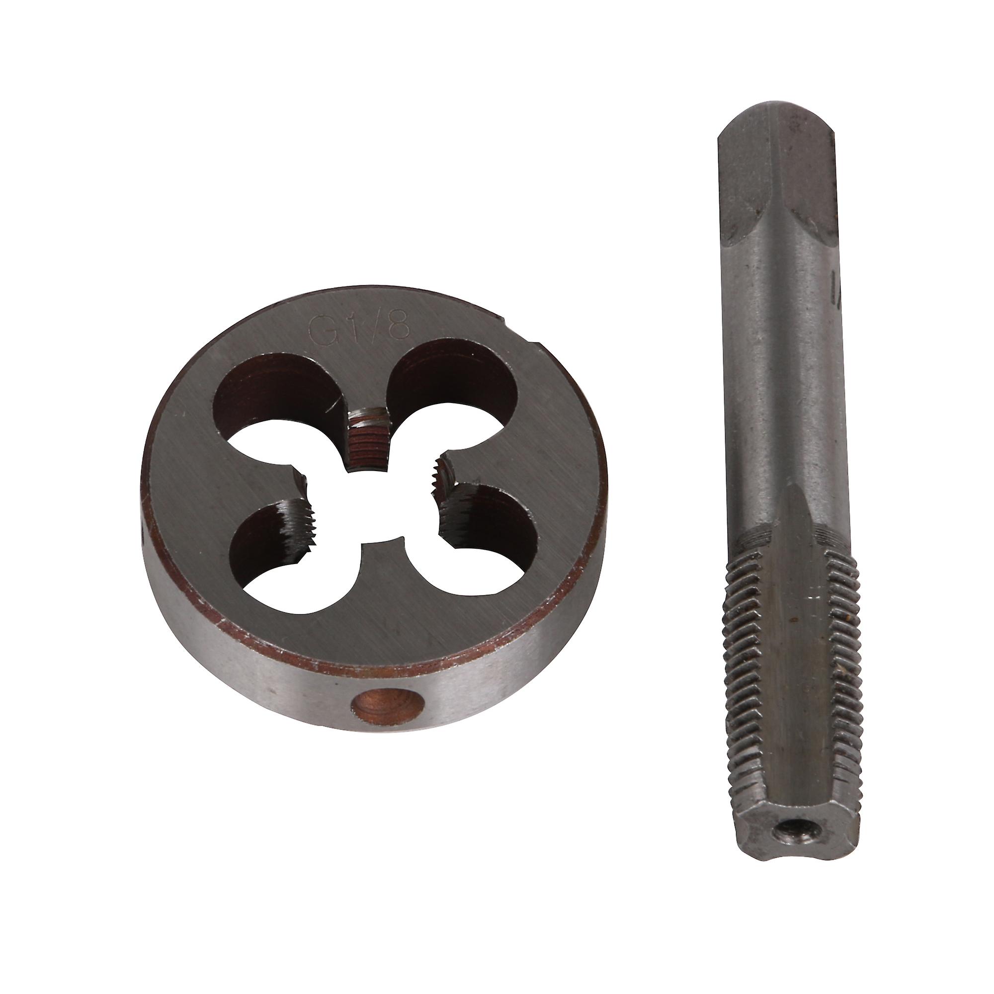 Thread Tap Rethreading Cylindrical Screw Mold Set BSP1/8 Steel