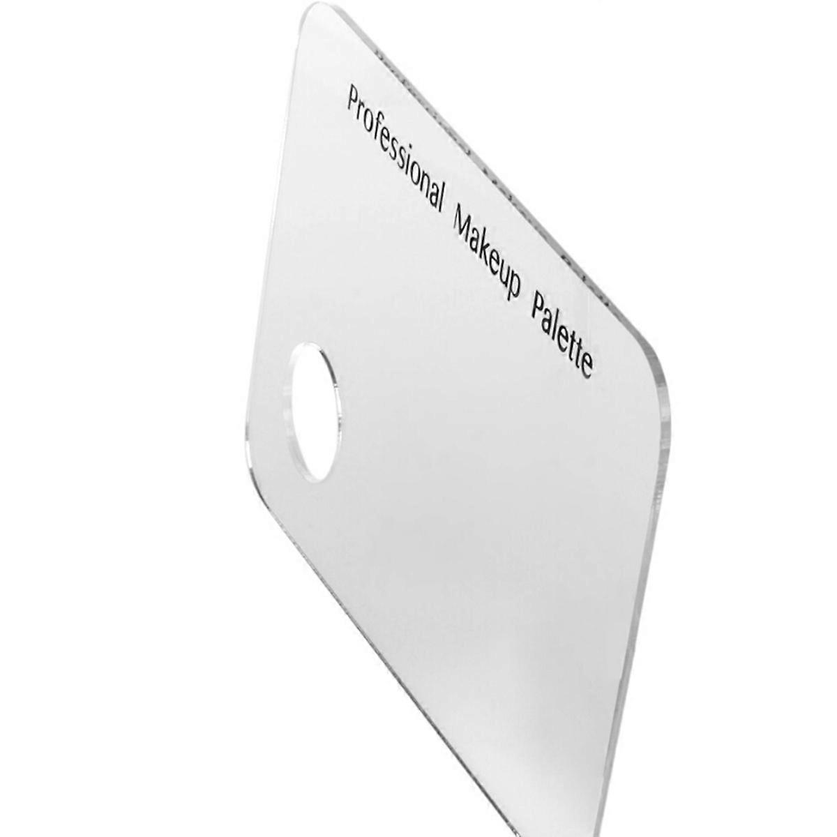 Nail Palette Acrylic Transparent Spatula for Nail Makeup