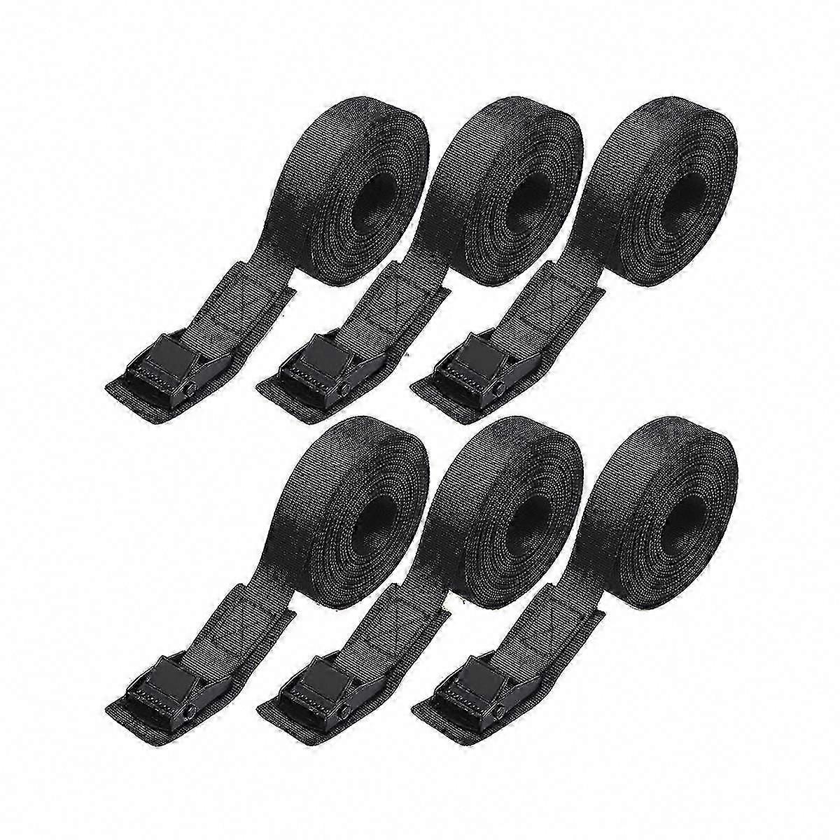 6.6Ft Heavy-Duty Lashing Straps with Adjustable Cam Buckles, 550Lbs Capacity Tie Down Straps for Packing and Car Use