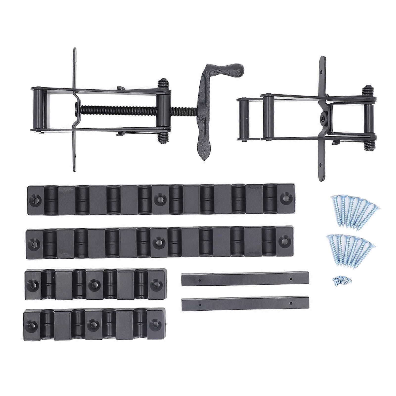 Pince de serrage à 4 voies pour panneaux de bois en alliage d'aluminium, système de serrage d'angle, ensemble de supports pour menuiserie