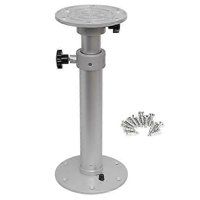 Adjustable Table Pedestal Detachable Table Base Stand Leg Base Aluminum Alloy Table Base for RV Boat