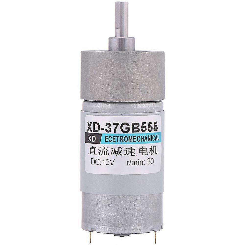 DC 15W Large Torsion Geared Motor CW/CCW 12V 24V