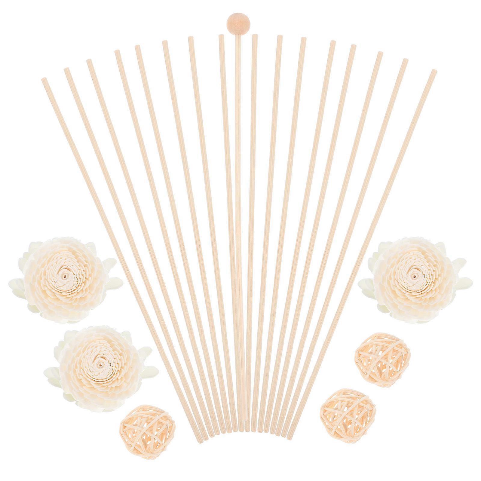 Essential Oil Aroma Diffuser Sticks Set for Bedroom Home Use 5Pcs Reeds