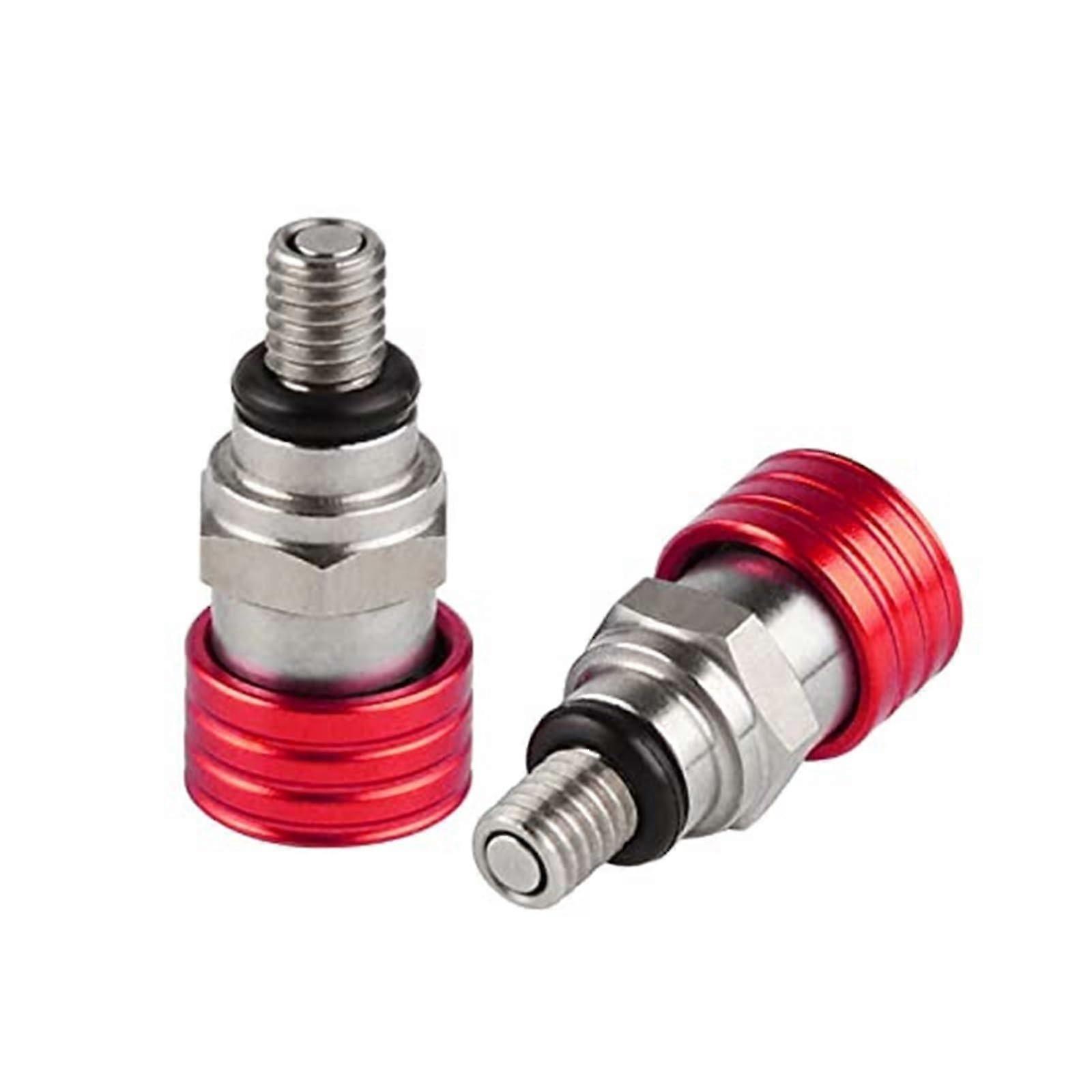 Motorcycle Fork Bleeder Valve For CR 80 85 125 250 500 For CRF 250R 250X 450R 450X 250RX 450RX M5x0.8 Fork Vent Valve Compatible (Color:1)