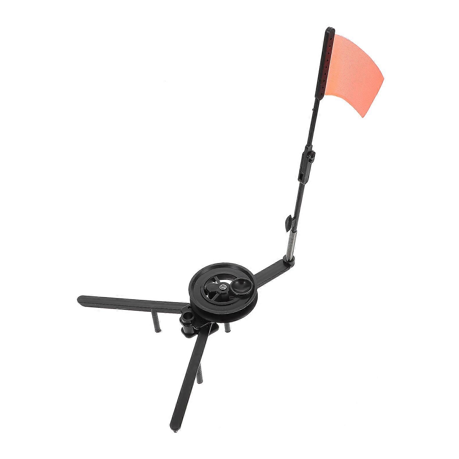 Ice Fishing Tip-Up Flag Fishing Supply with Foldable Design
