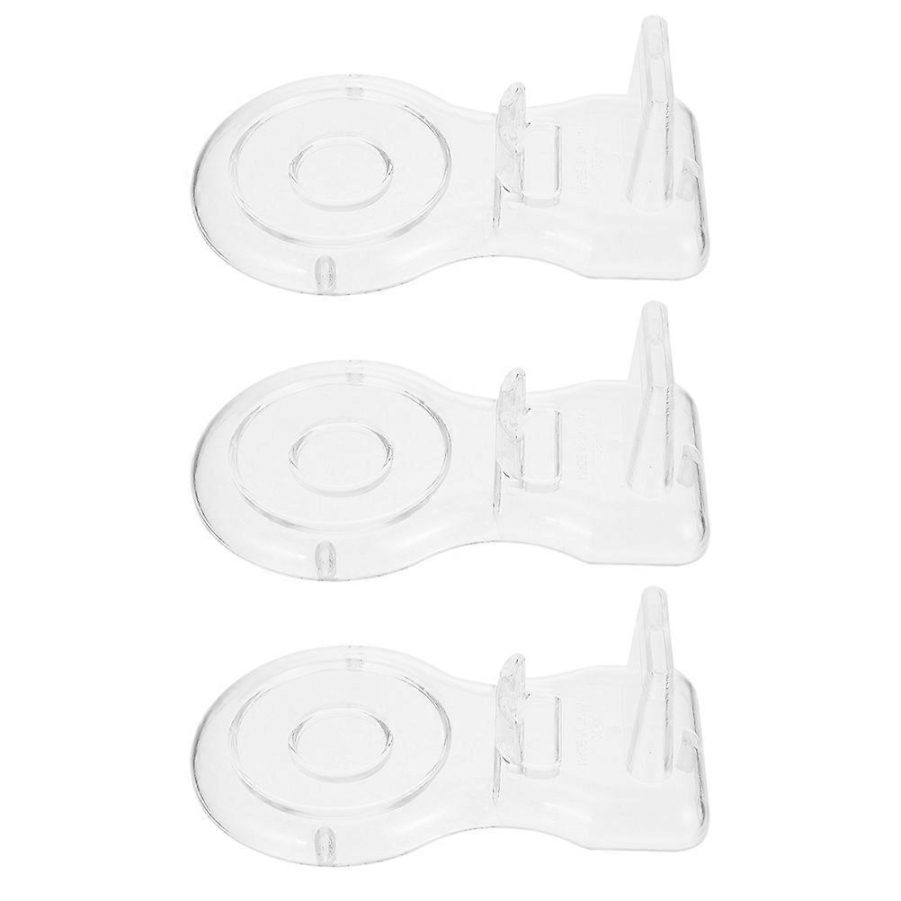 Acrylic Cup and Saucer Holders for Tea Display Stand 12Pcs Set