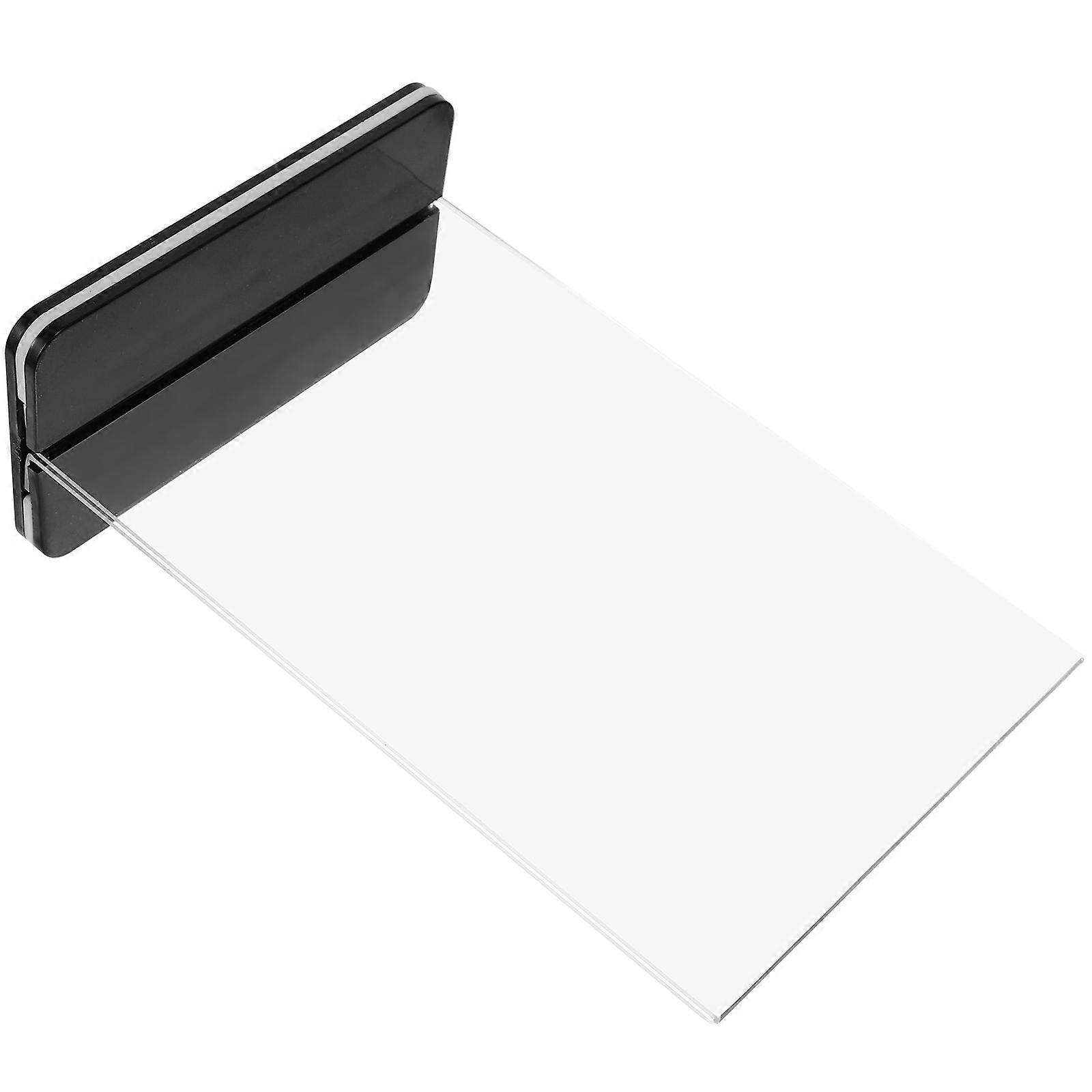 Stable Clear Sign Holder For Supermarket Advertising Materials 15X10CM 1Set