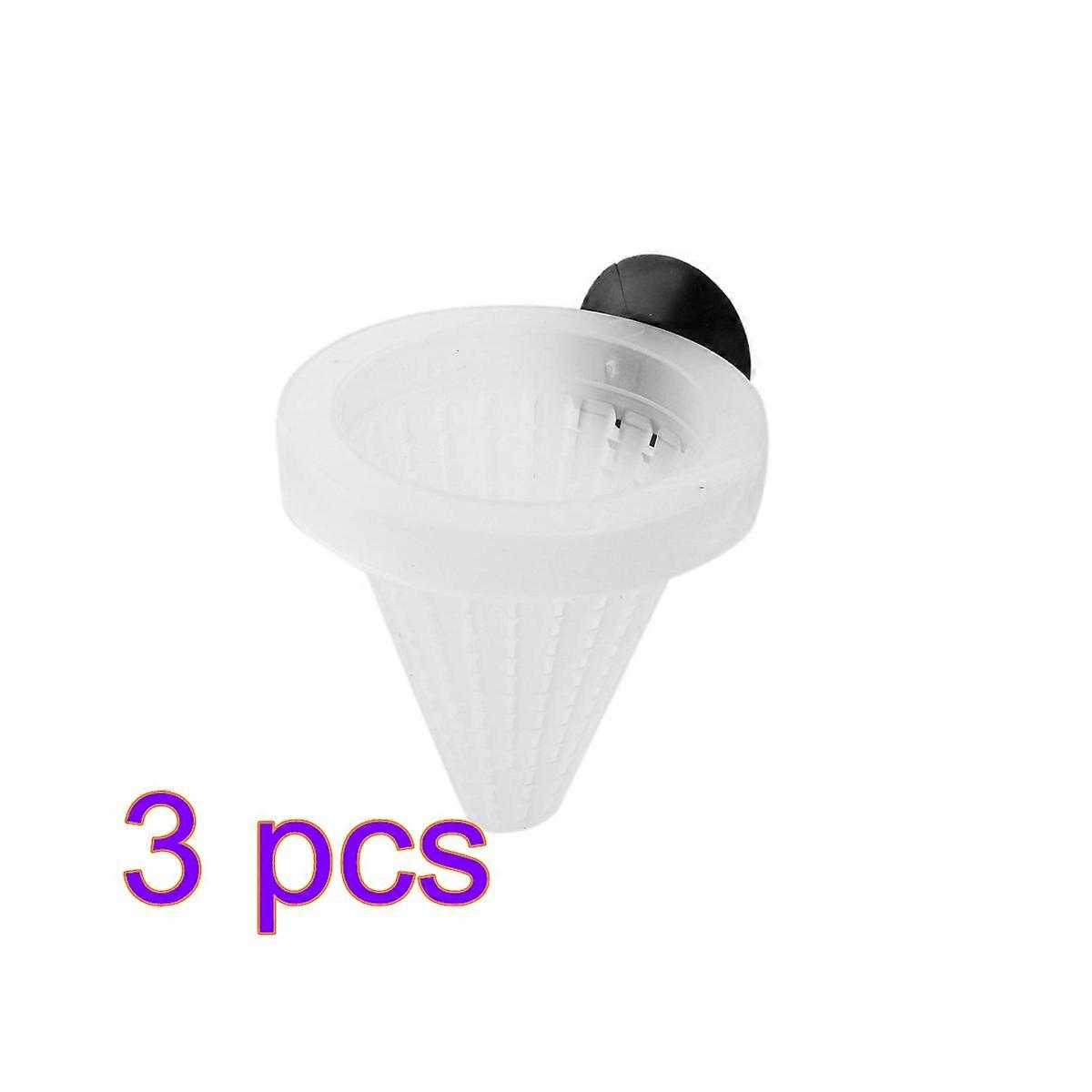 Cone Fish Food Feeder for Aquarium Red Worm Feeding with 3Pcs Units
