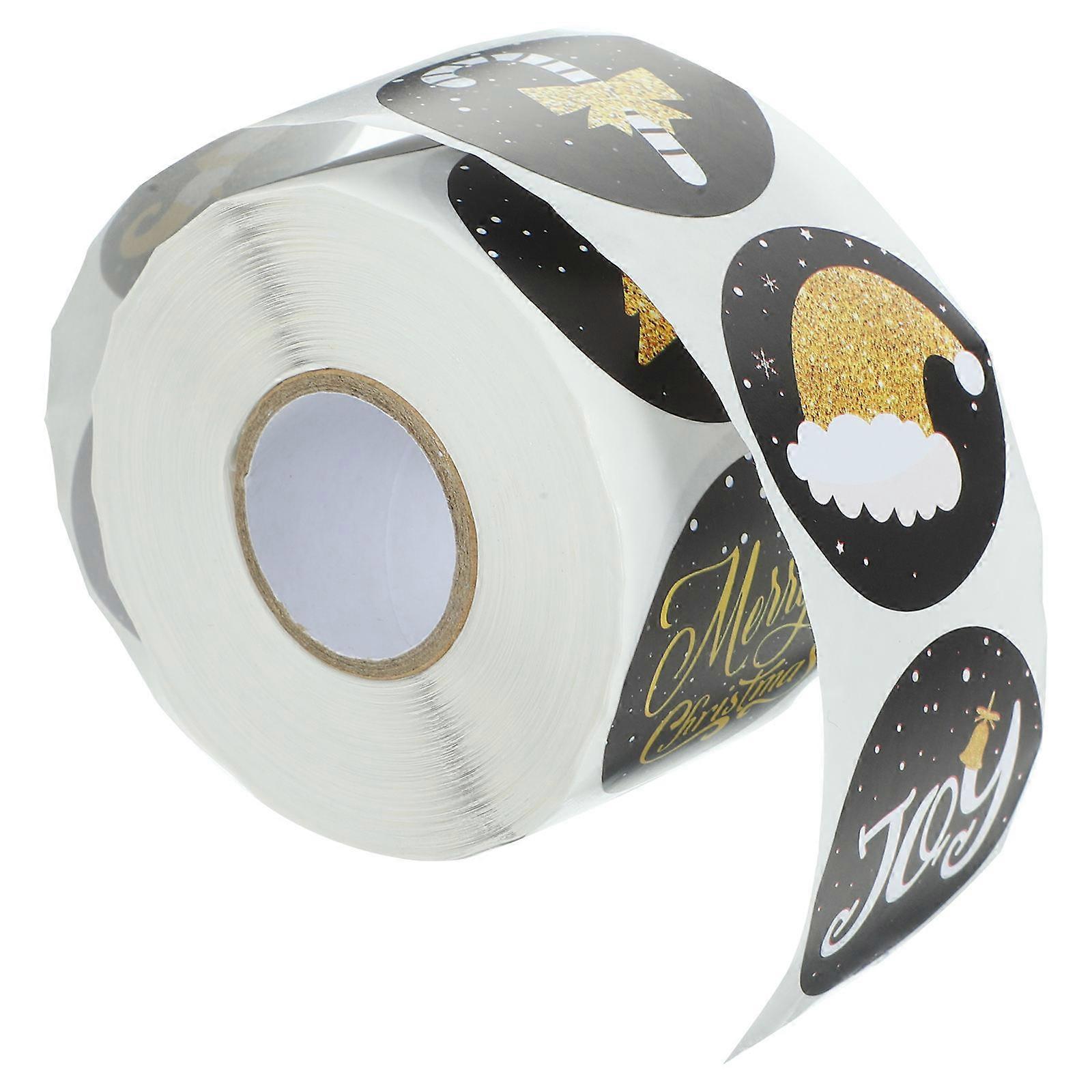 Hand-made Decorative Seal Sticker For 3 Rolls Round Multi Colored Delicate Style Suitable For Wrapping And Sealing