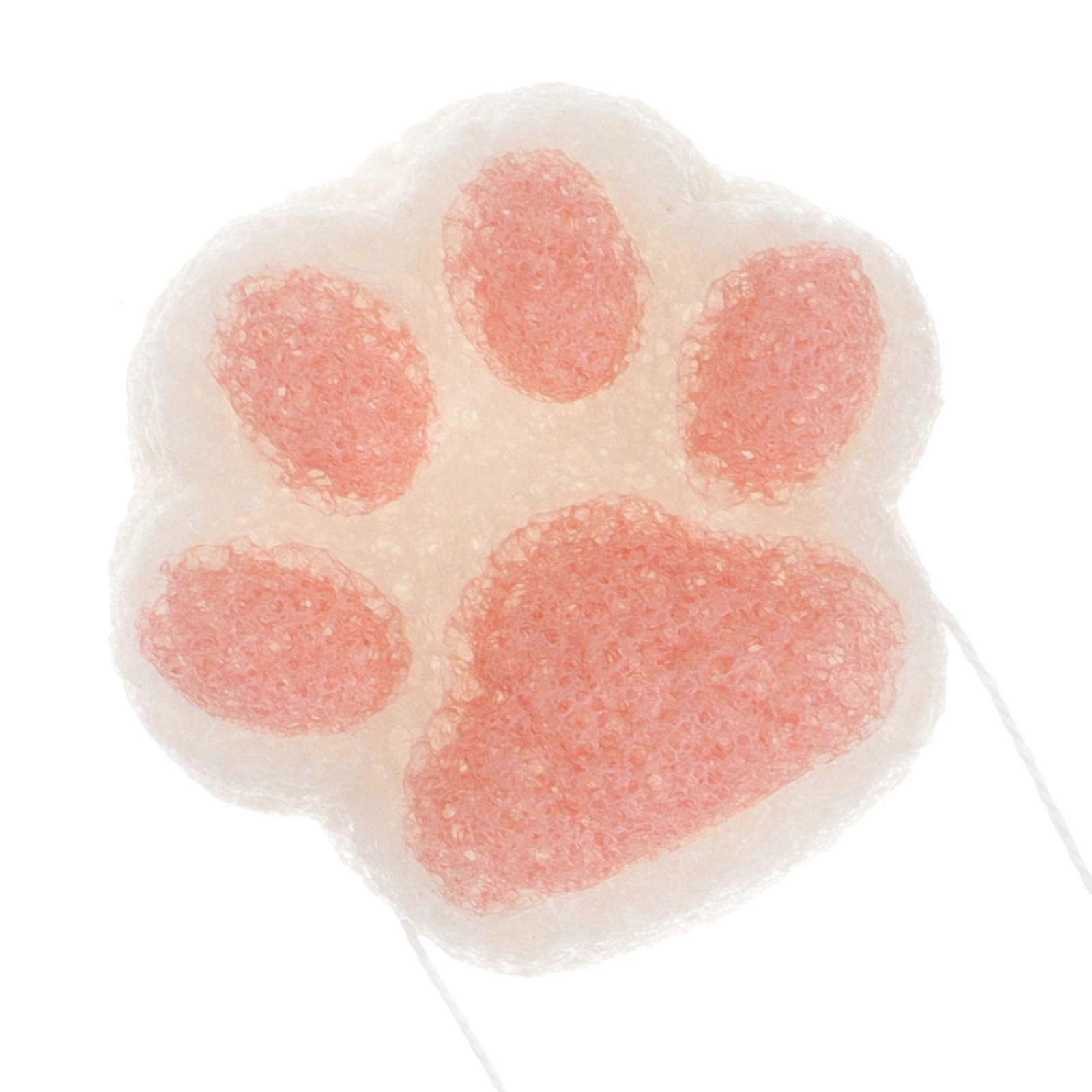 Kids Bath Sponge Animal Claw for Deep Cleaning 3Pcs Pack