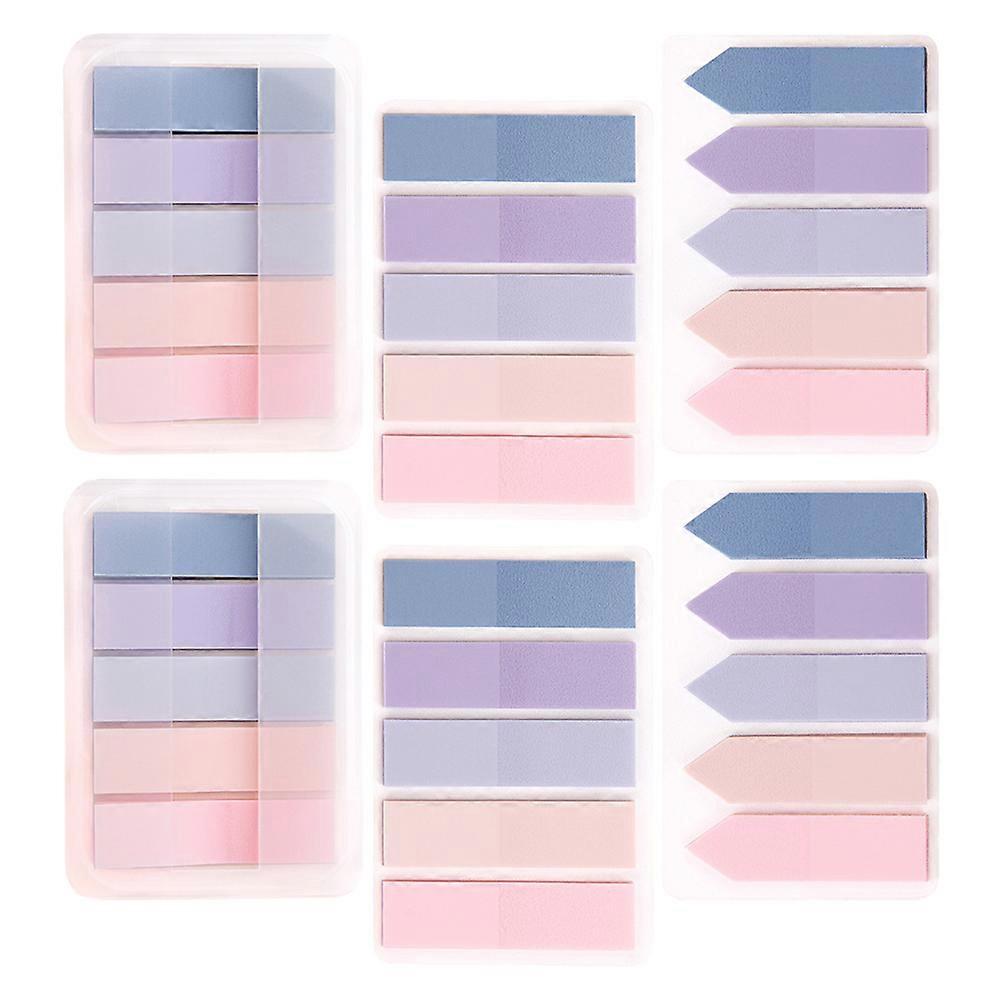 Assorted Color Adhesive Reading Markers Sticky Tabs with 24Sets Included