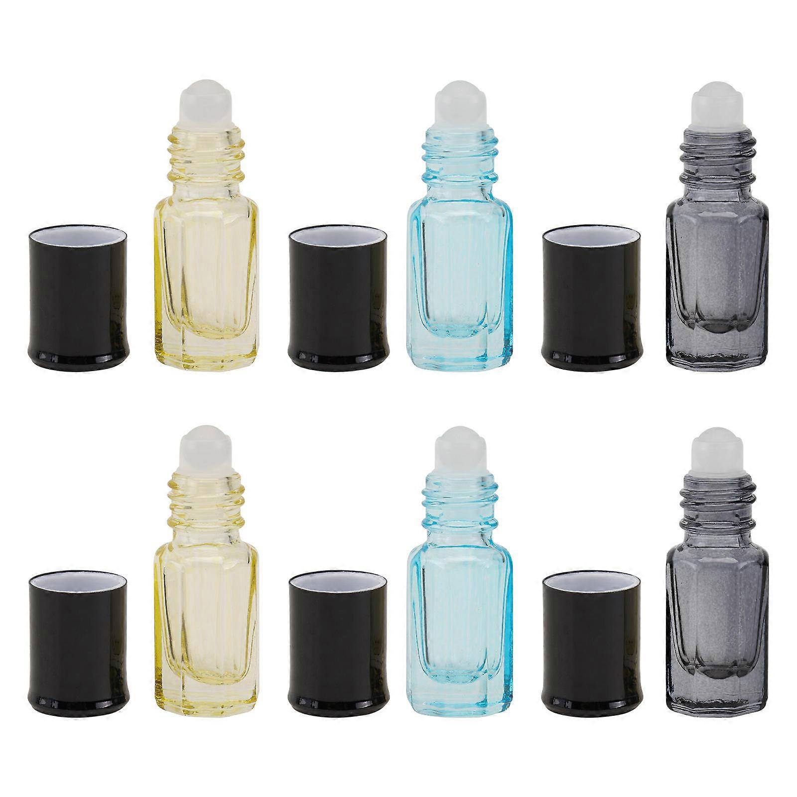 Essential Oil Bottle Roller Bottle for Storage Use 18Pcs Refillable 3ml
