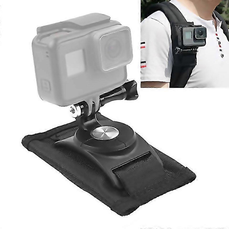 For 360 Degree Rotating Quick Release Strap Mount Shoulder Backpack Mount For Gopro Insta360 Dji And