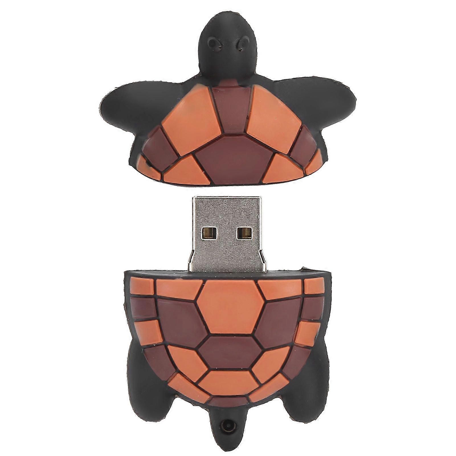 Silicone USB Flash Drive Animal Shaped Cute U Disk Computer Accessories for Data Transfer128GB