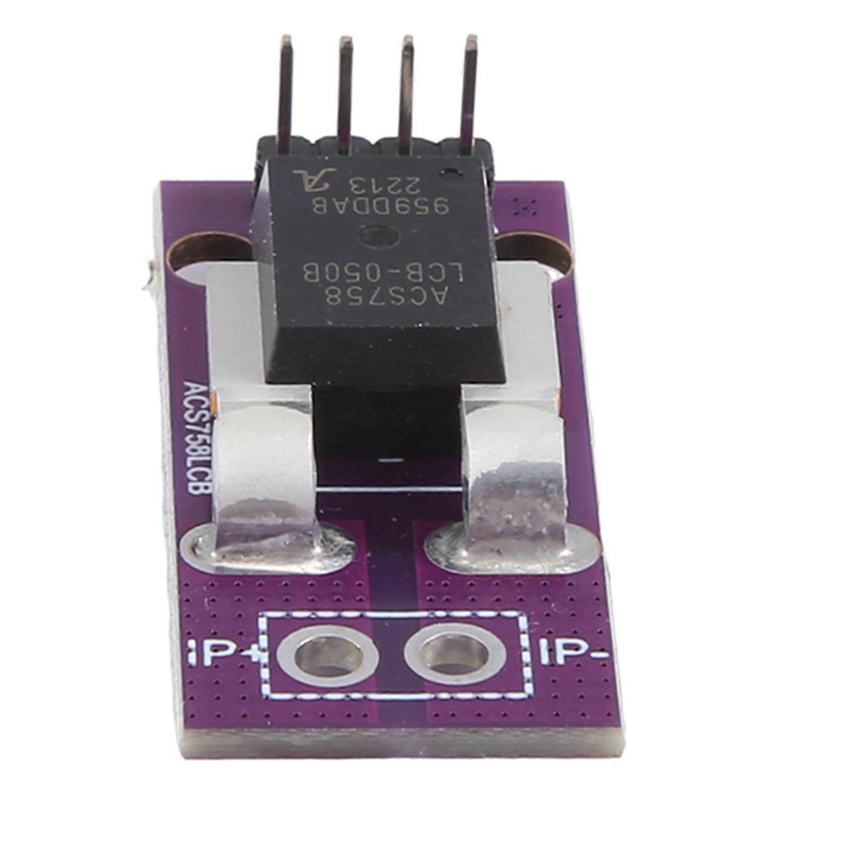 3X ACS758 ACS758LCB-050B Current Module Linear Hall Current Sensor PFF-T Current Detection 3-5V 50A