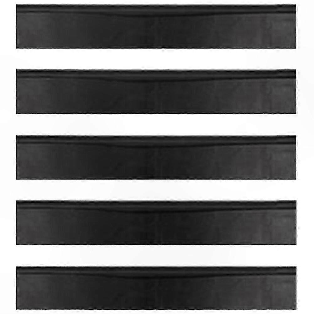 5-Pack Window Squeegee Refill Strips, Durable Rubber Replacement for Professional Cleaning Tools