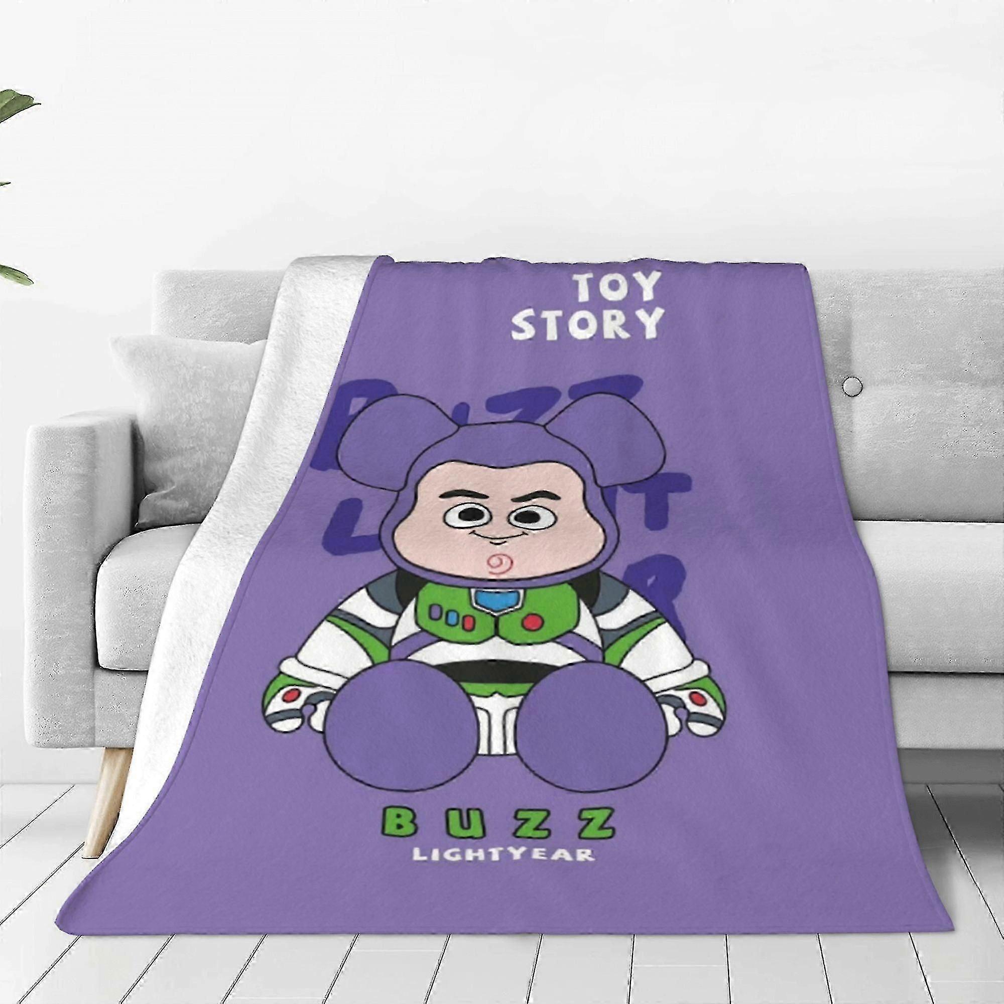 Blanket Buzz Lightyear Throw Blanket Weiche Plsch Reisedecke fr Schlafzimmer Wohnzimmer Couch Bro Ganzjahresgeschenk fr Frauen Mnner Mdchen Jungenxnsj