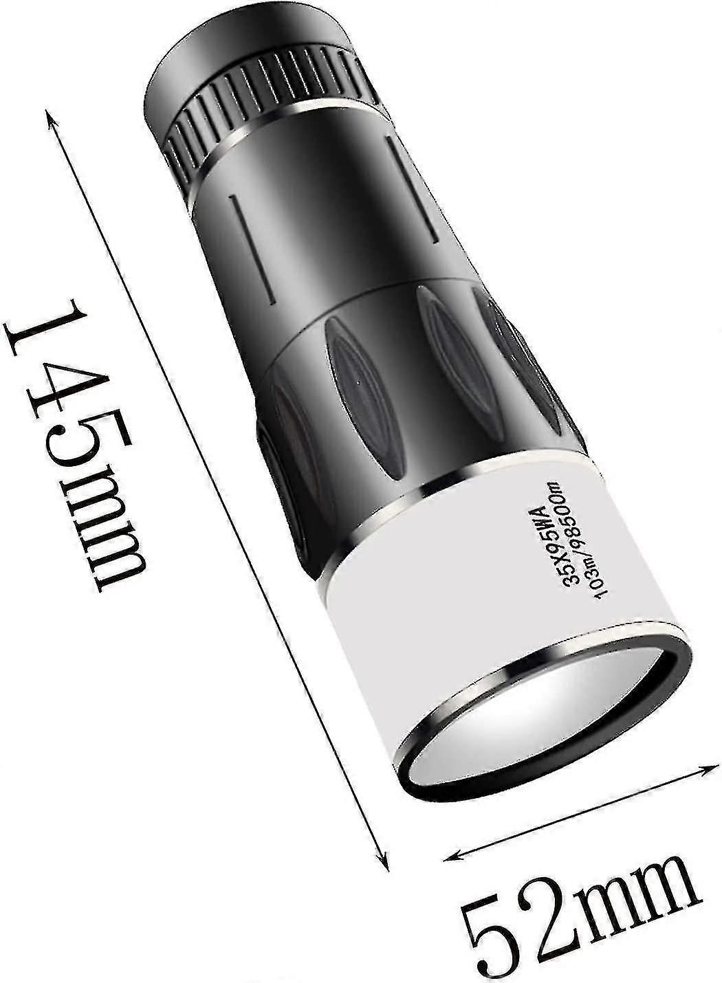 35x95wa Monoculars, Low-light Night Vision Monoculars-black