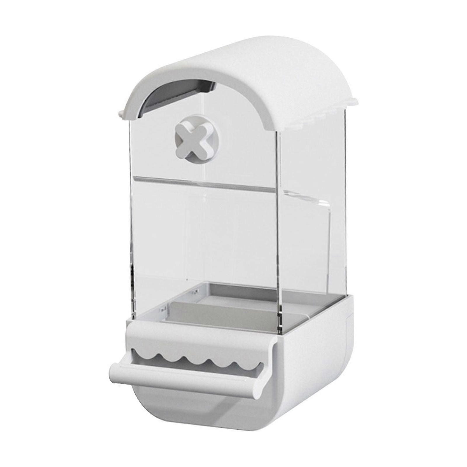 maxiaoxia Bird Automatic Feeder, Parrot Feeding Bowl with Scattering & Splashing, Hummingbird Feeders for Outdoors Hanging, compatible with maxiaoxia