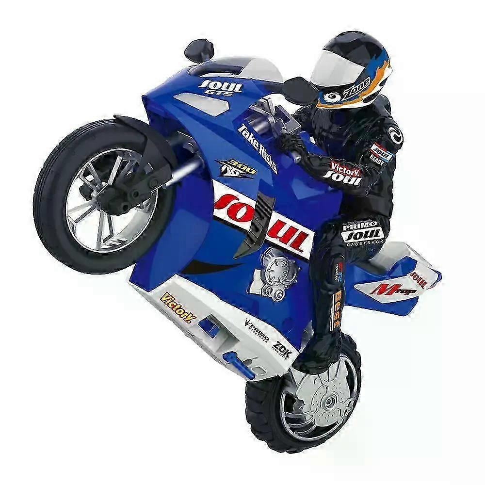 HC-802 RC Motorcycle Self-Balancing 6 Axis Stunt Racing Motorcycle Model Toy Car Plastic RTR High Speed 20km/h 360 Degree Drift MAXP