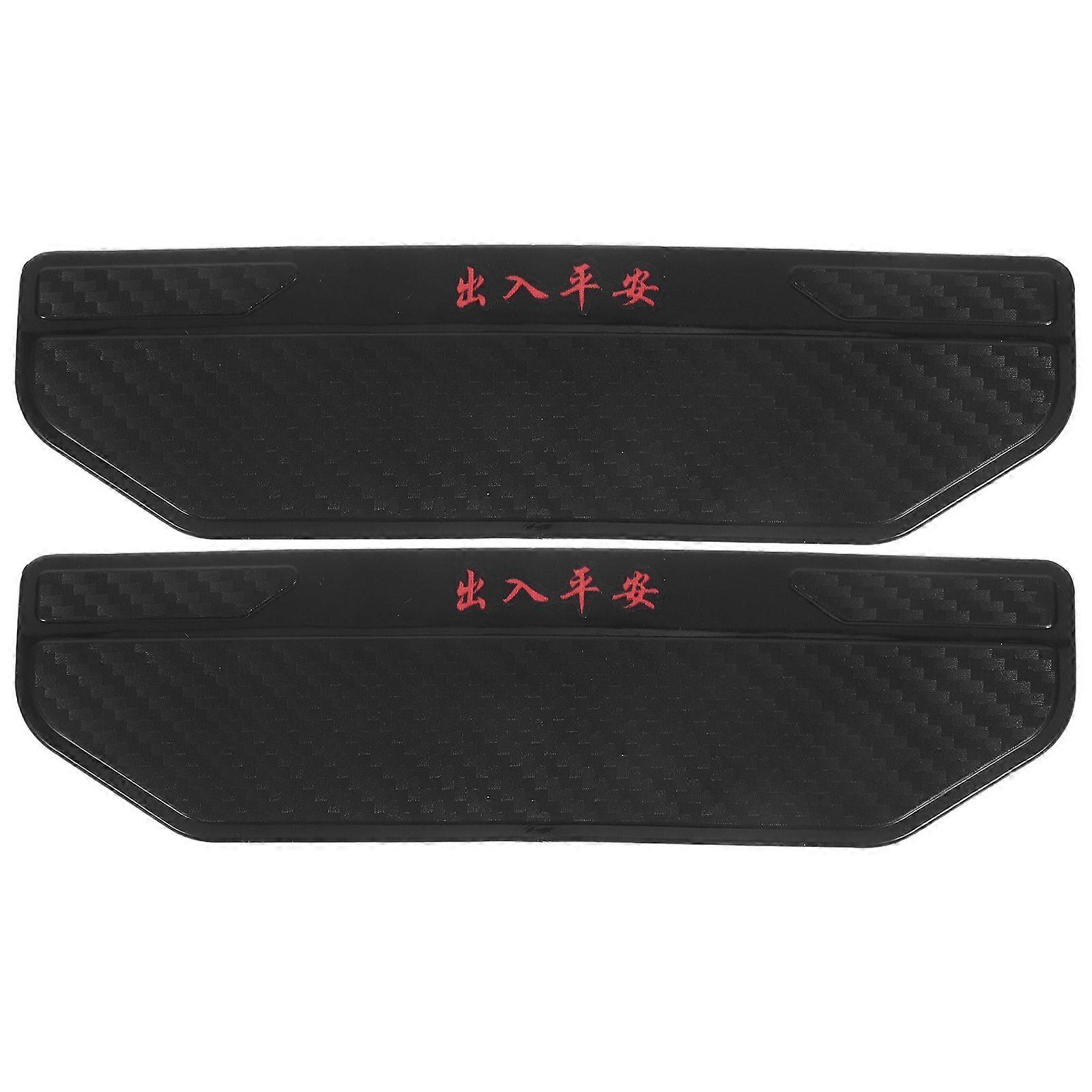 1 Pair Car Side Mirror Rain Visor: Rearview Mirror Rain Guard - Waterproof Auto Eybrows Carbon Fiber Texture for Cars SUVs and Trucks - Auto Accessori