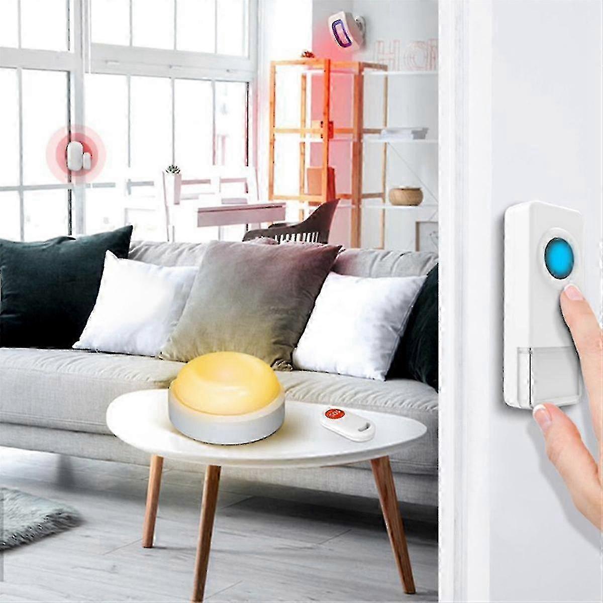 Mailbox Alarm Mail Chime Notification System-Mail Alarm 800 Ft Long Range Wireless Mailbox Alert with LED Light Flashing SZRH A-G New-Arrival