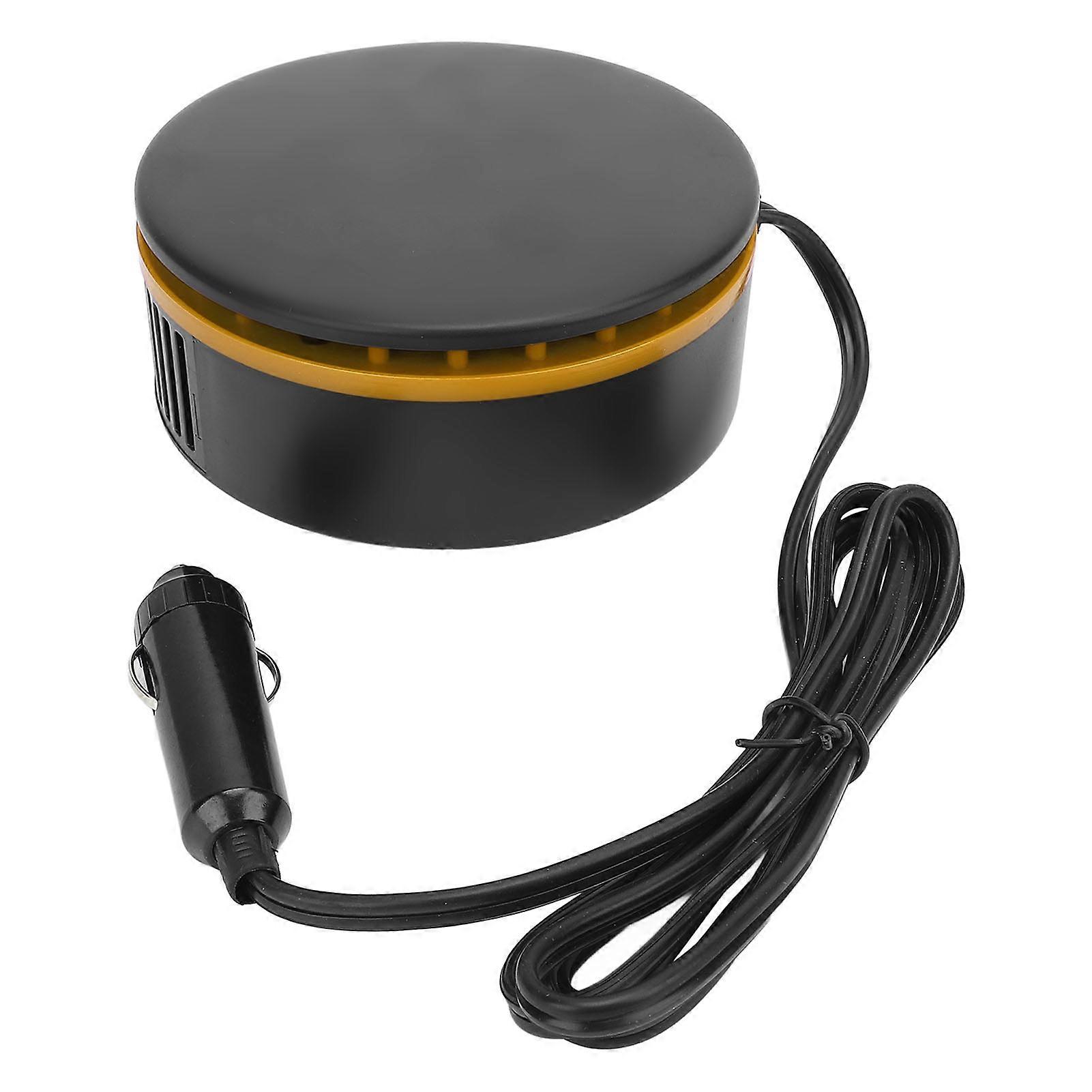 12V Car Heater Portable Fast Heating Windshield Defroster Defogger 150W Automobile Windscreen Heater for Sedans SUVs Trucks Yellow 