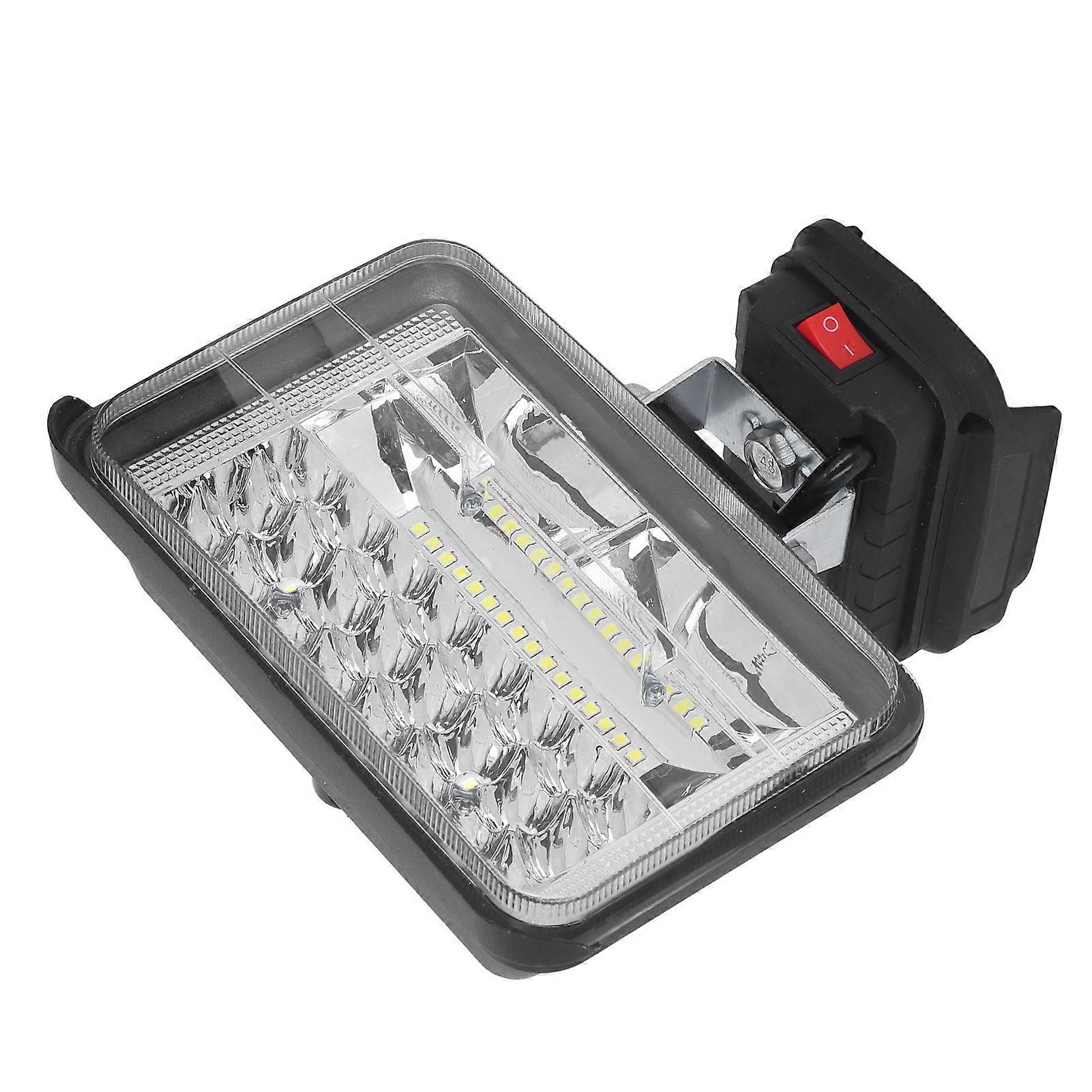LED Work Light 5400lm High Brightness Battery Powered Cordless Portable LED Lamp for BL1430 BL1440 BL1450 BL1460 