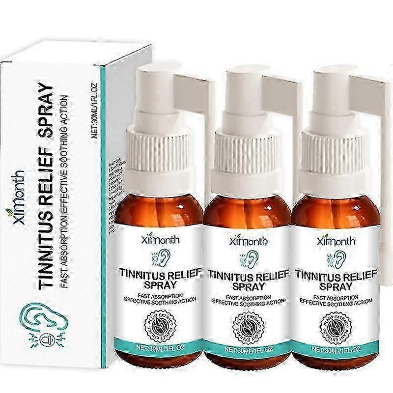 Tinnitus Spray Ear Ringing Relief Relieving Ear Drops Hearing 30ml