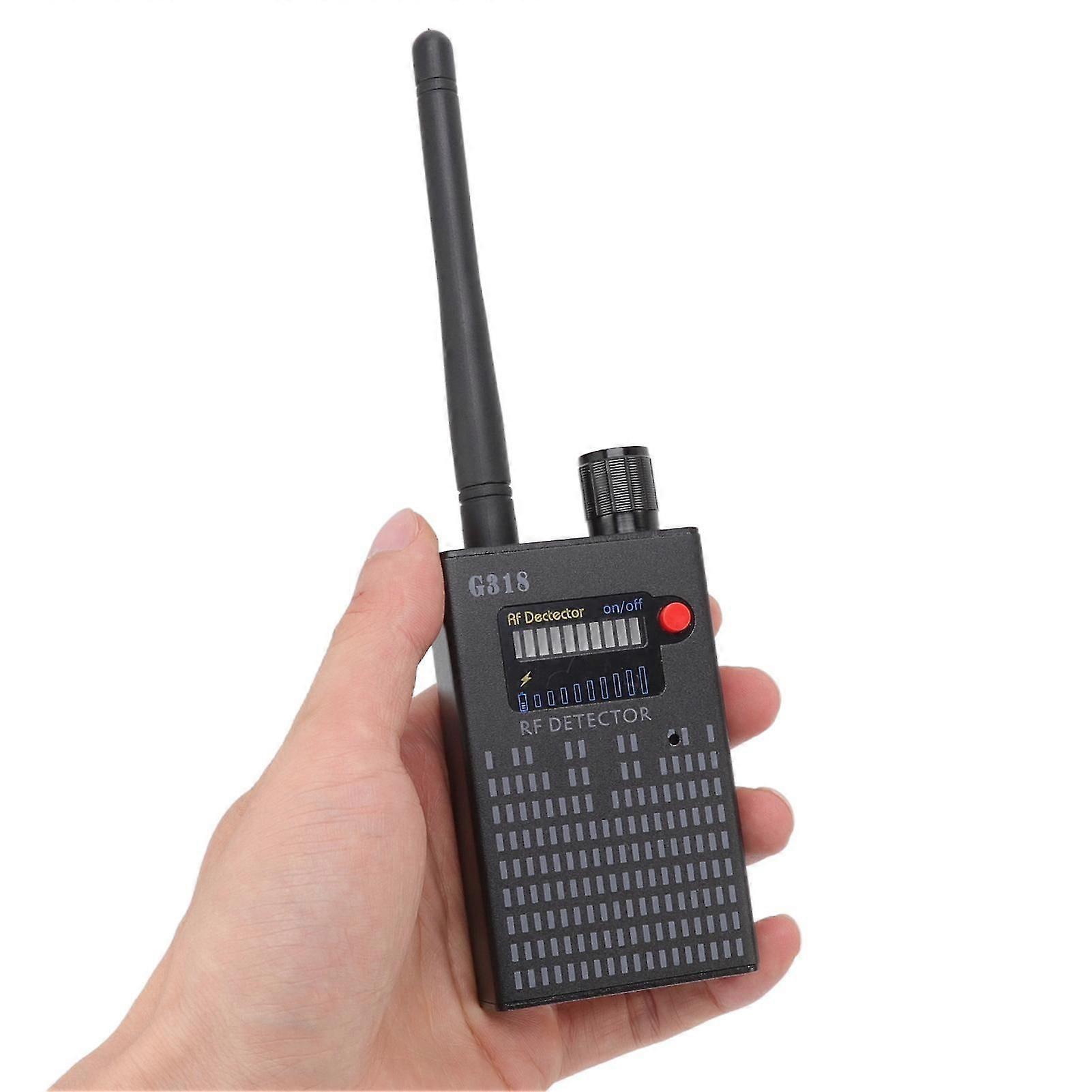 Gps Detector Accurate Ultra High Sensitivity Prevent Interference Multipurpose Rf Signal Scanner For Homes Offices Cars Eu Plug