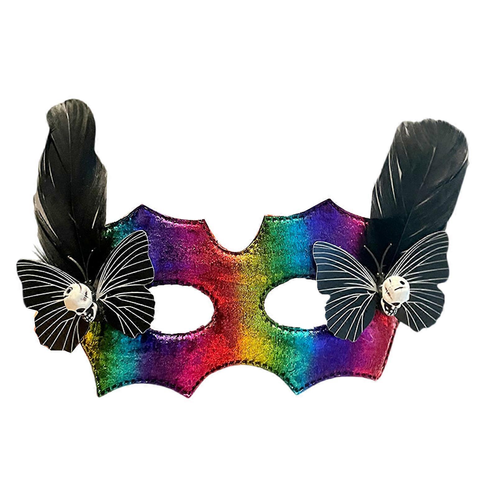 Whimsical Face Accessory Lightweight Foldable Eyewear Safe Multiple Halloween Party Essential Multicolor