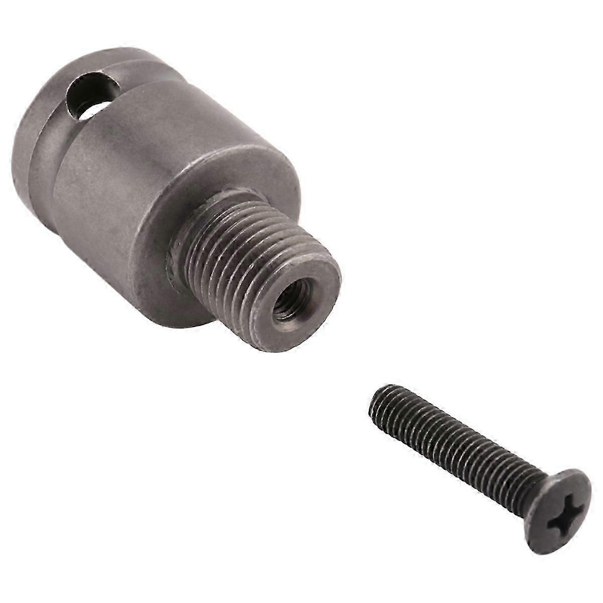 1/2inch Drill Chuck Adaptor suitable for Impact Wrench Conversion 1/2-20Unf With 1 Pc Screw