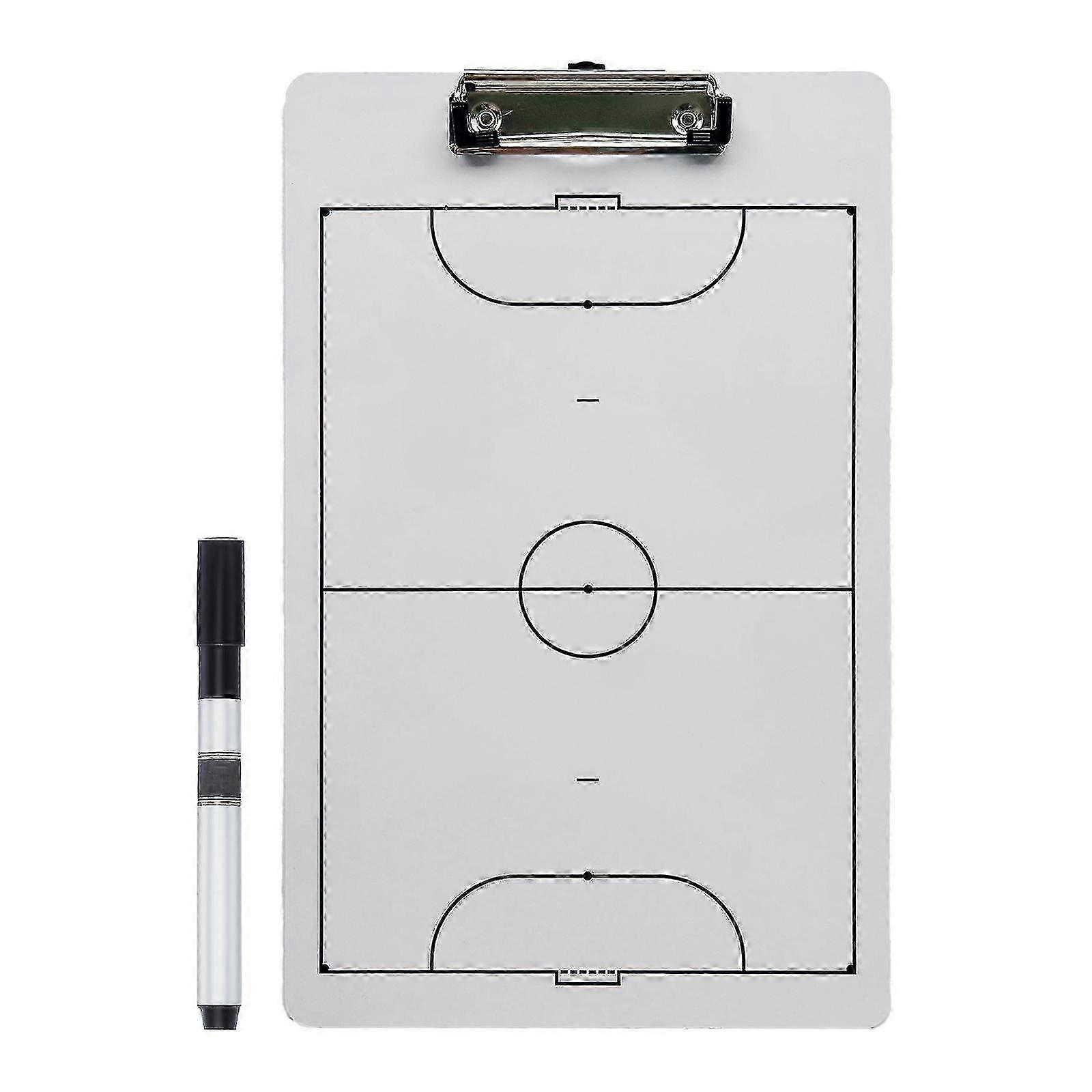 Volleyball Coaching Tool with Erasable Tactical Surface