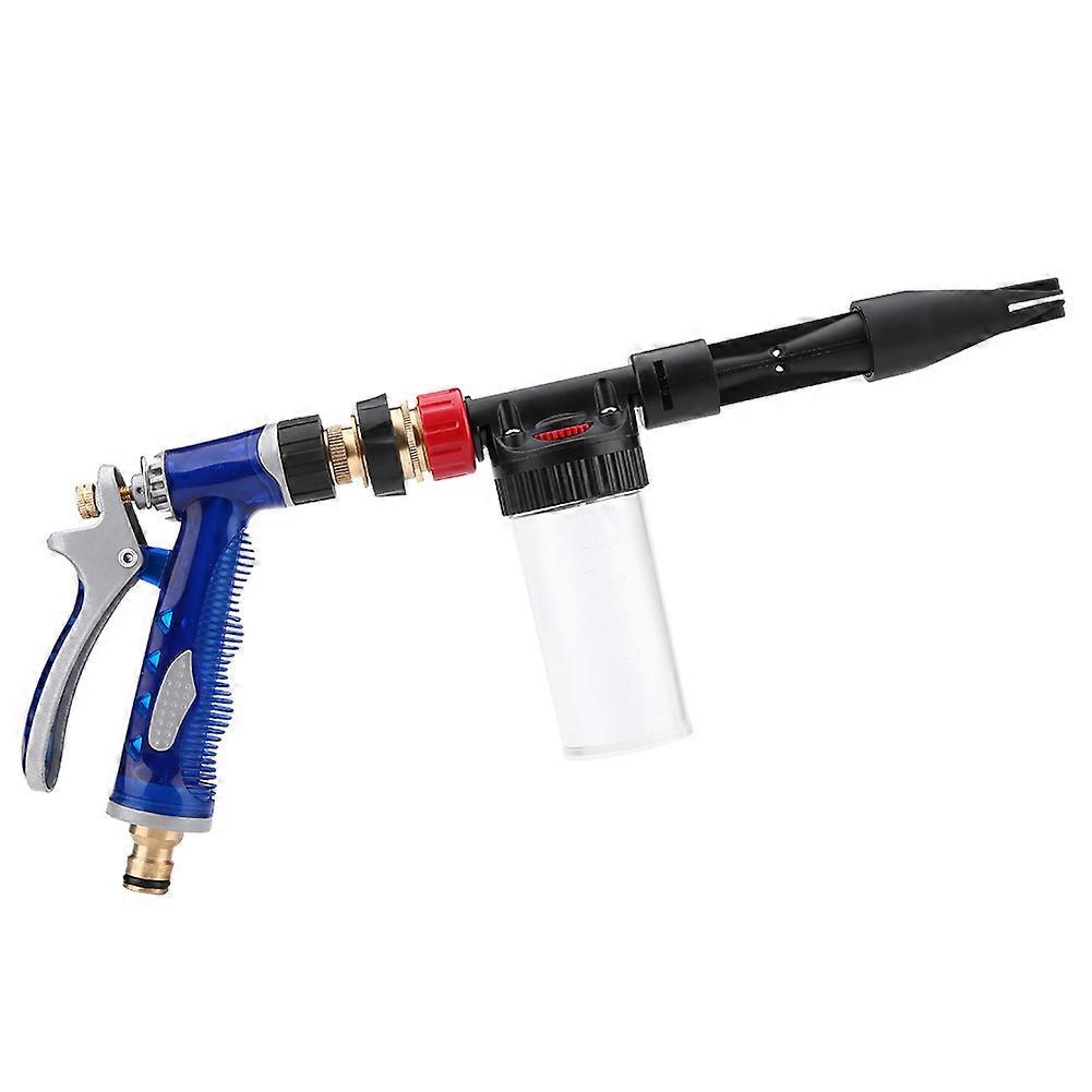 Car cleaning tool for pressure washers with foam sprayer