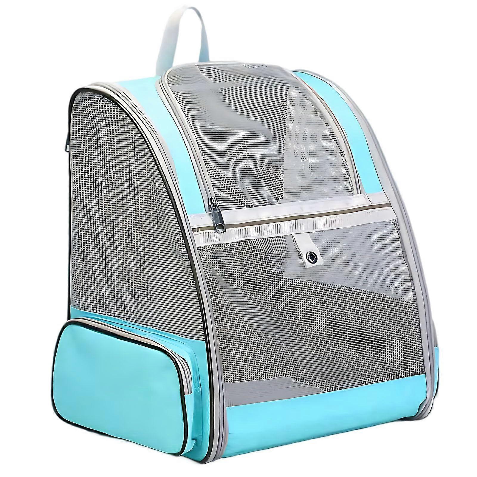 16.1 In Pet Carrier Backpack Portable Mesh Design For Cats And Small Dogs Up To 16 Lbs Lightweight And Comfortable
