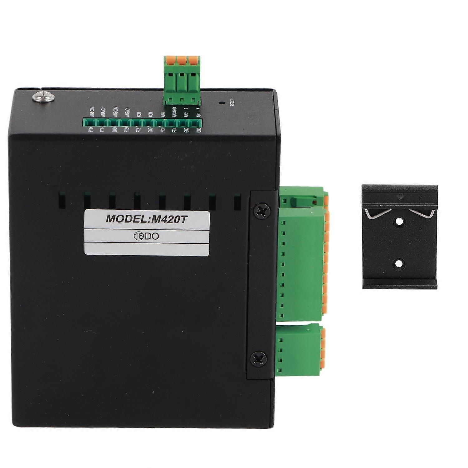 M420T Ethernet Remote IO Module Data Acquisition Collector TCP Ethernet Port + RS485 + 16DO