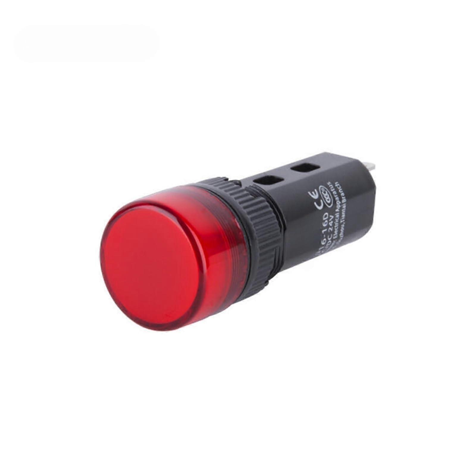 Indicator Light 16mm Diameter, Panel Mount, AD Series Compatible