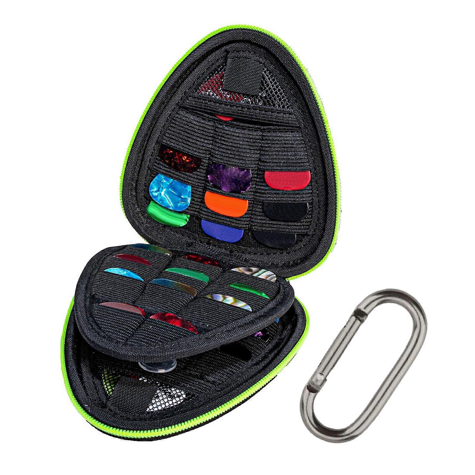 Dense EVA Guitar Pick Storage Case Permanent Impermeable Owner For Musicians And Ensembles Multicolor