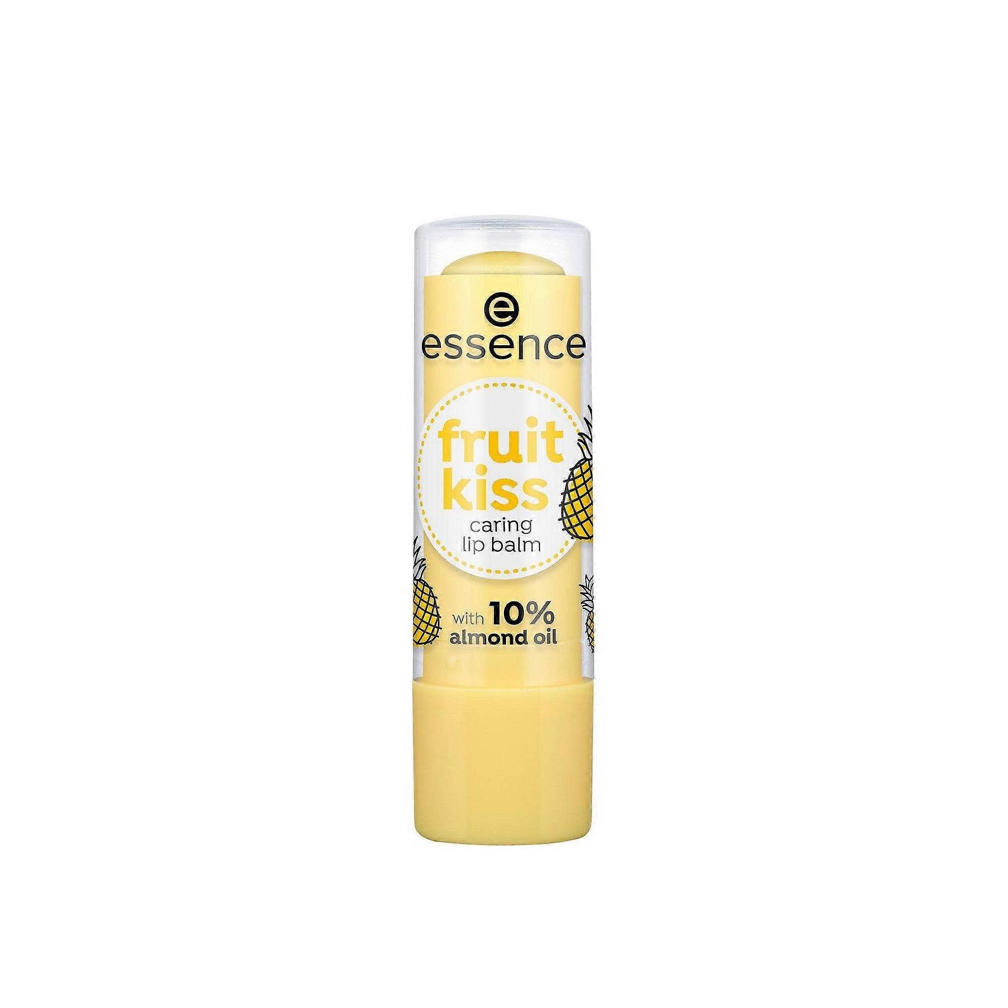 Essence Fruit Kiss Caring Lip Balm, δονήσεις ανανά, 0,16 ουγκιές
