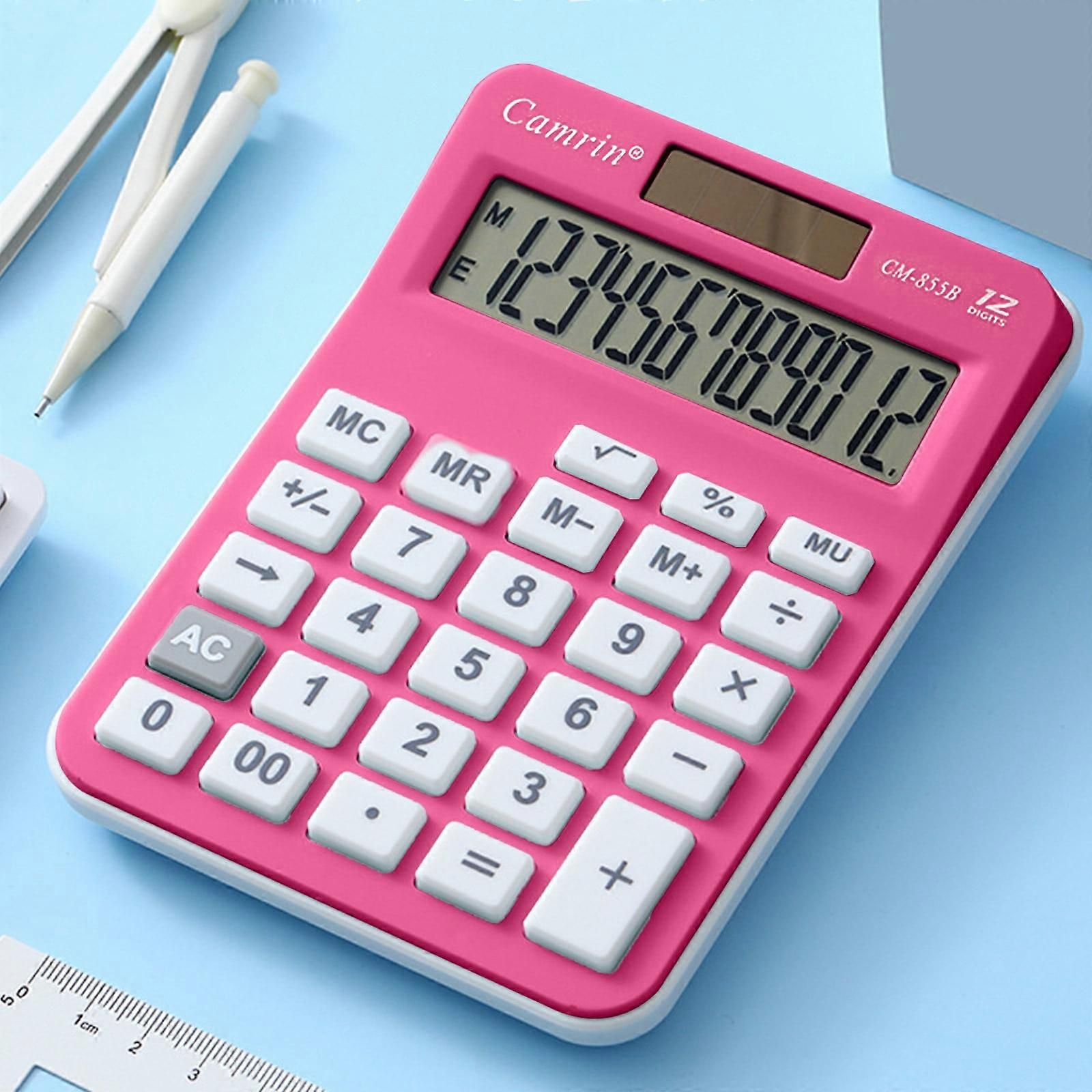 Cyber Monday Deals 2024: Viflosae Scientific Calculator, 12 Digits, Large Display & Buttons, Clear LCD, Ideal for Office, School, Home, Business