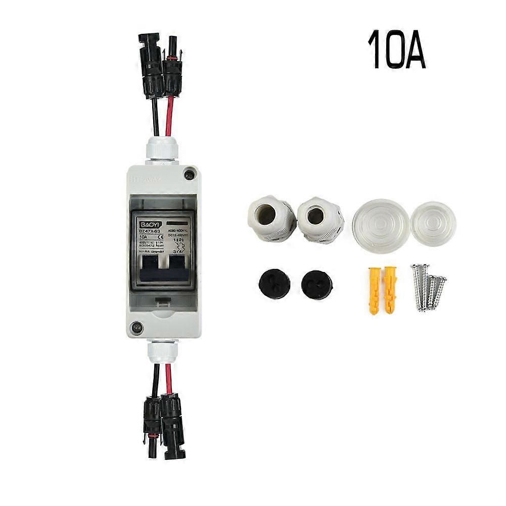 PV Isolator Switch DC/AC 30A IP65 Disconnect Circuit Breaker for Solar Panels