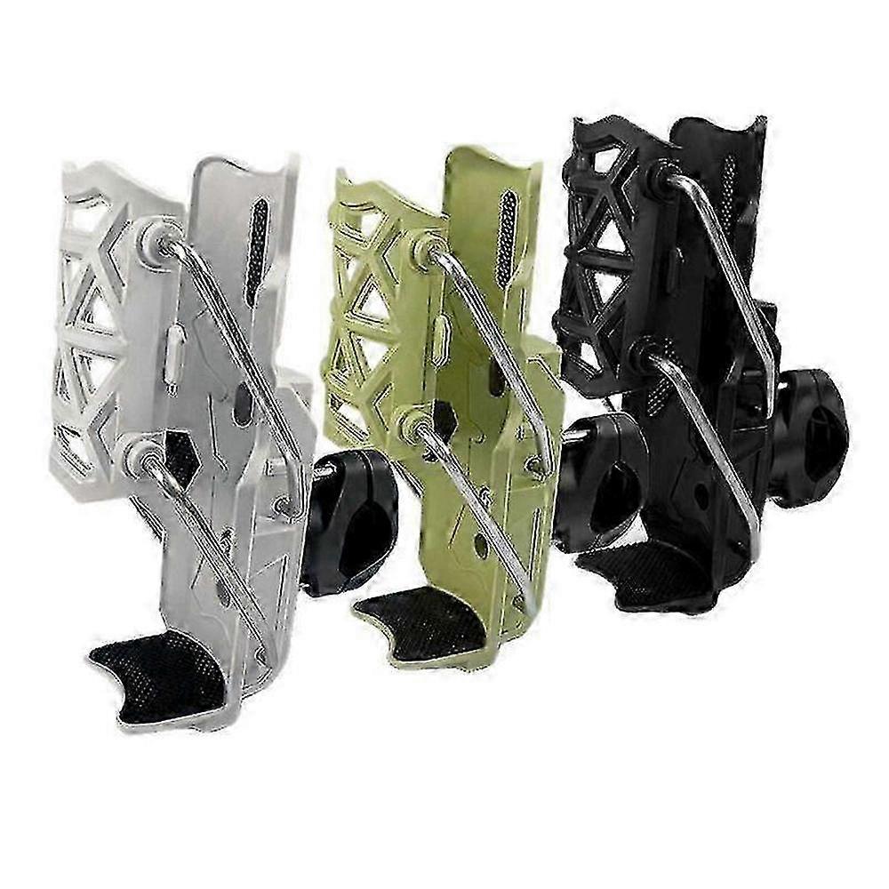 Automatic Clamping Bicycle Bottle Holder with 360-Degree Rotation for Motorcycles