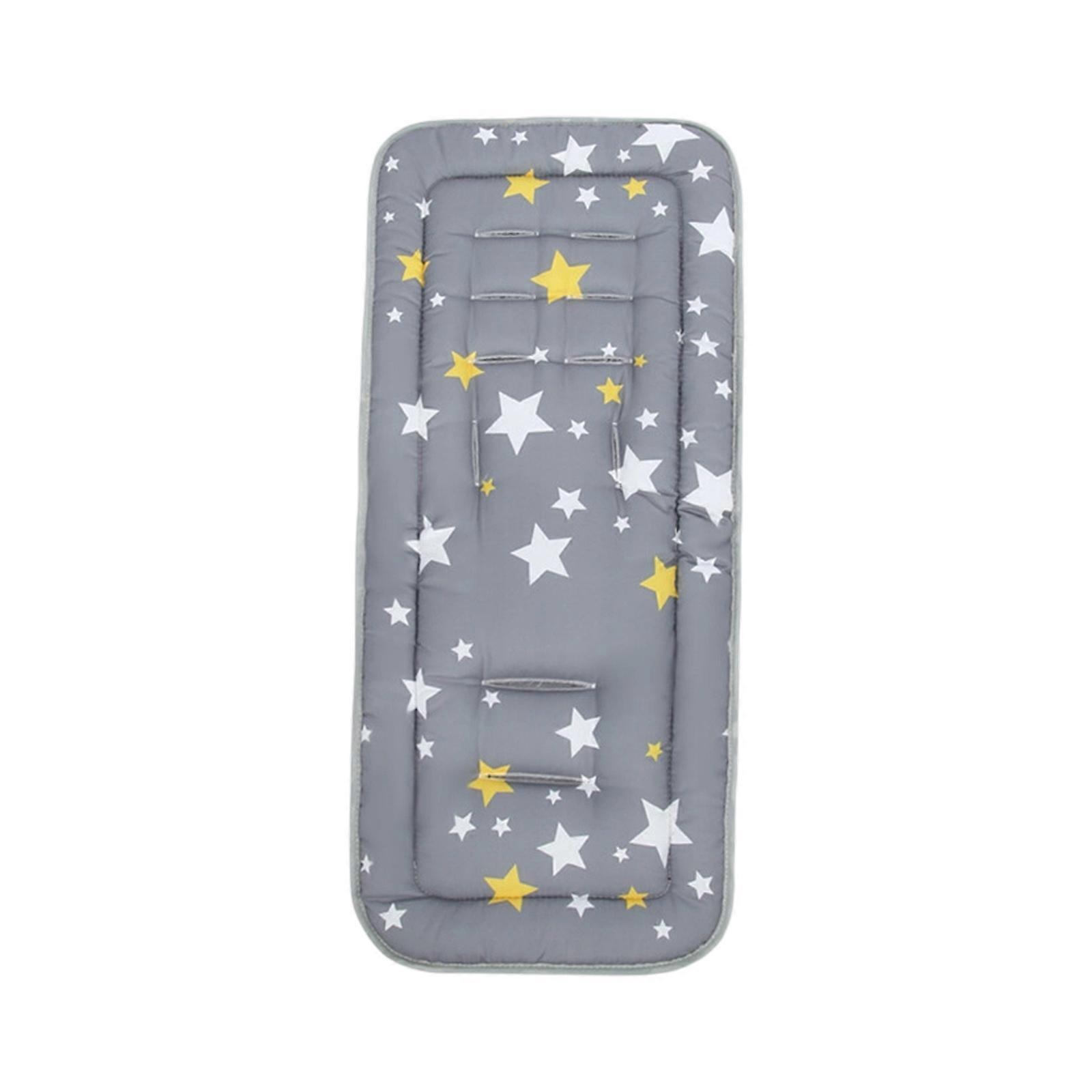 Soft Hypoallergenics Strollers Cushion Thickened Insulation Layer Universal Pushchair Pad Machine Washable Multicolor