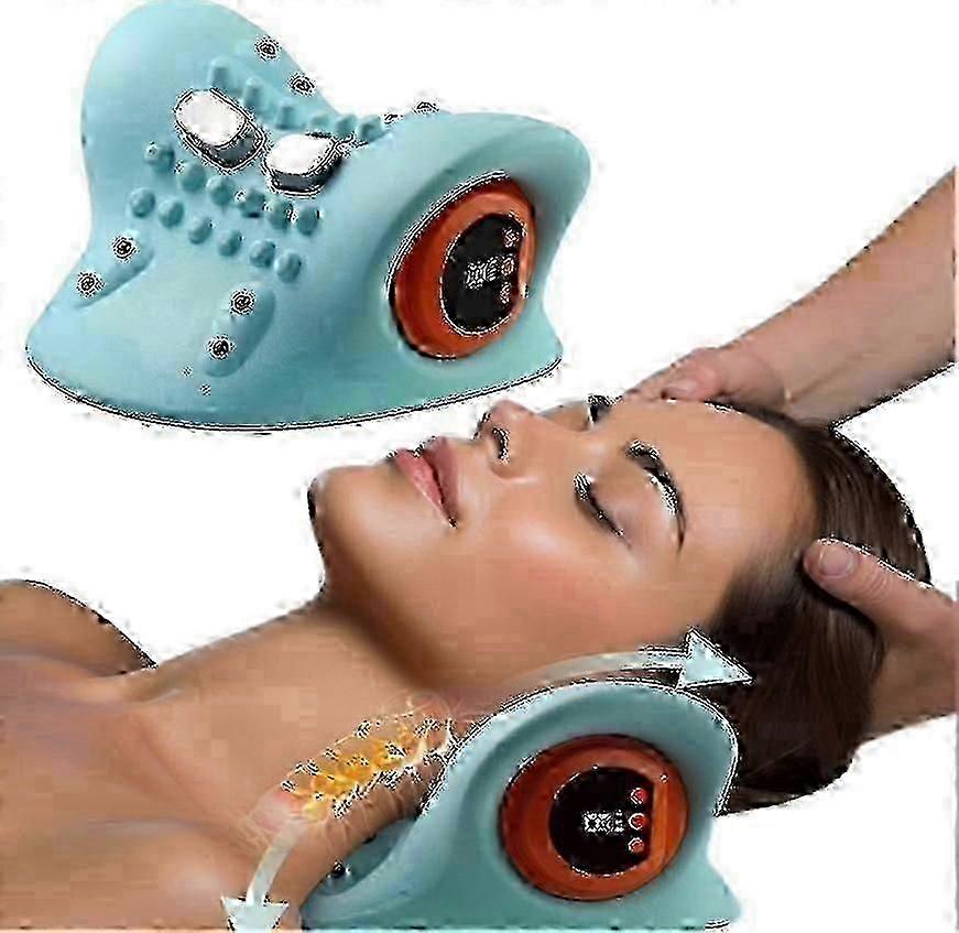 Unbrand EMS Hugterra Heat Therapy Shoulder and Neck Massager for Men and W- Cervical Spine Relief &