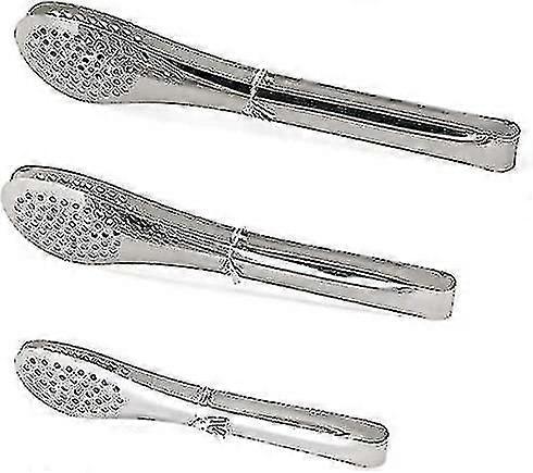 الفولاذ المقاوم للصدأ ملقط المطبخ ملقط سلطة ملقط شواء الثقيلة خدمة ملقط الطعام للقلي ، الطبخ ، قص الخبز المحمص ، الشواء ، تقديم البوفيه 