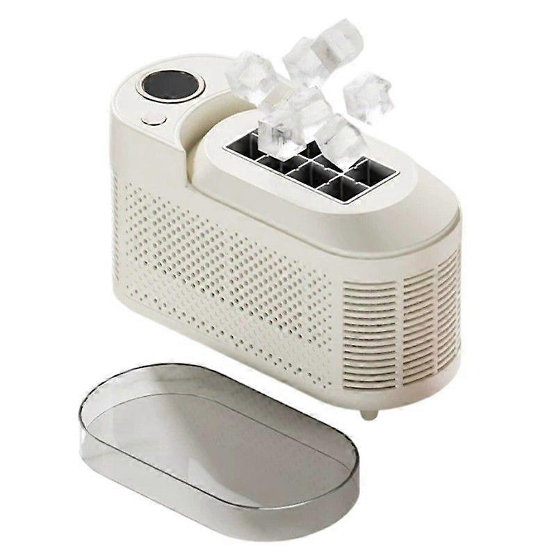 Ice Maker , Mini Portable Machine for Home, Office, Camping, and Car Use EU Plug